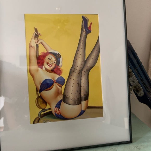 Sailor girl pinup print by Peter Driben - Picture 4 of 4